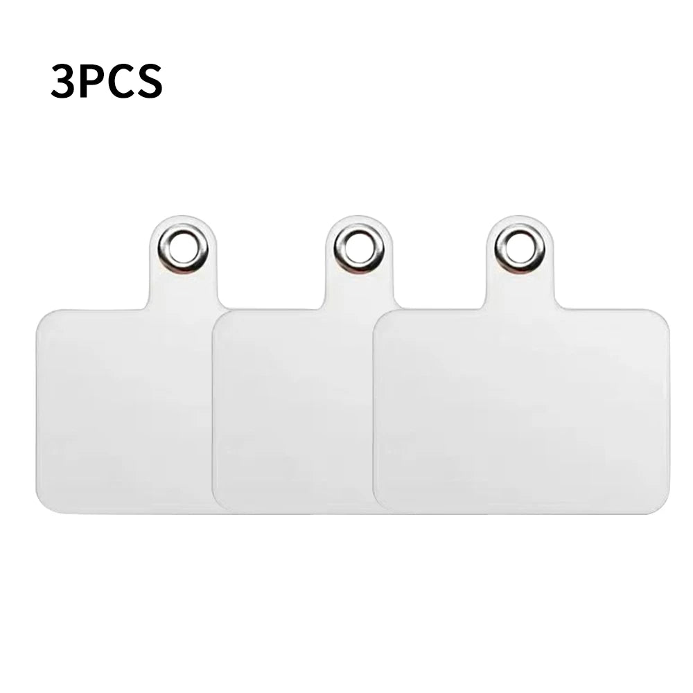Universal Phone Lanyard Tether Clip & Card Gasket – 1–30 Pcs Phone Lanyard Clip PRIMED 3 Pcs