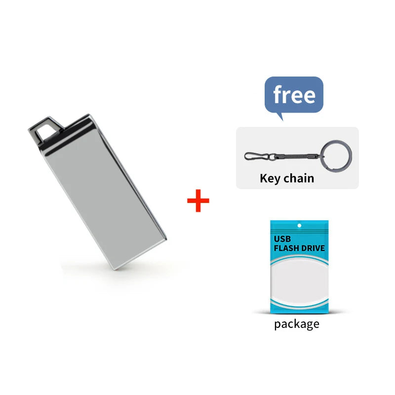 Z-Suit Metal USB Flash Drive 4GB–256GB | Custom Logo