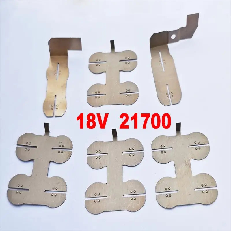 18650 & 21700 Lithium Battery Nickel Sheet Cell Connector Set