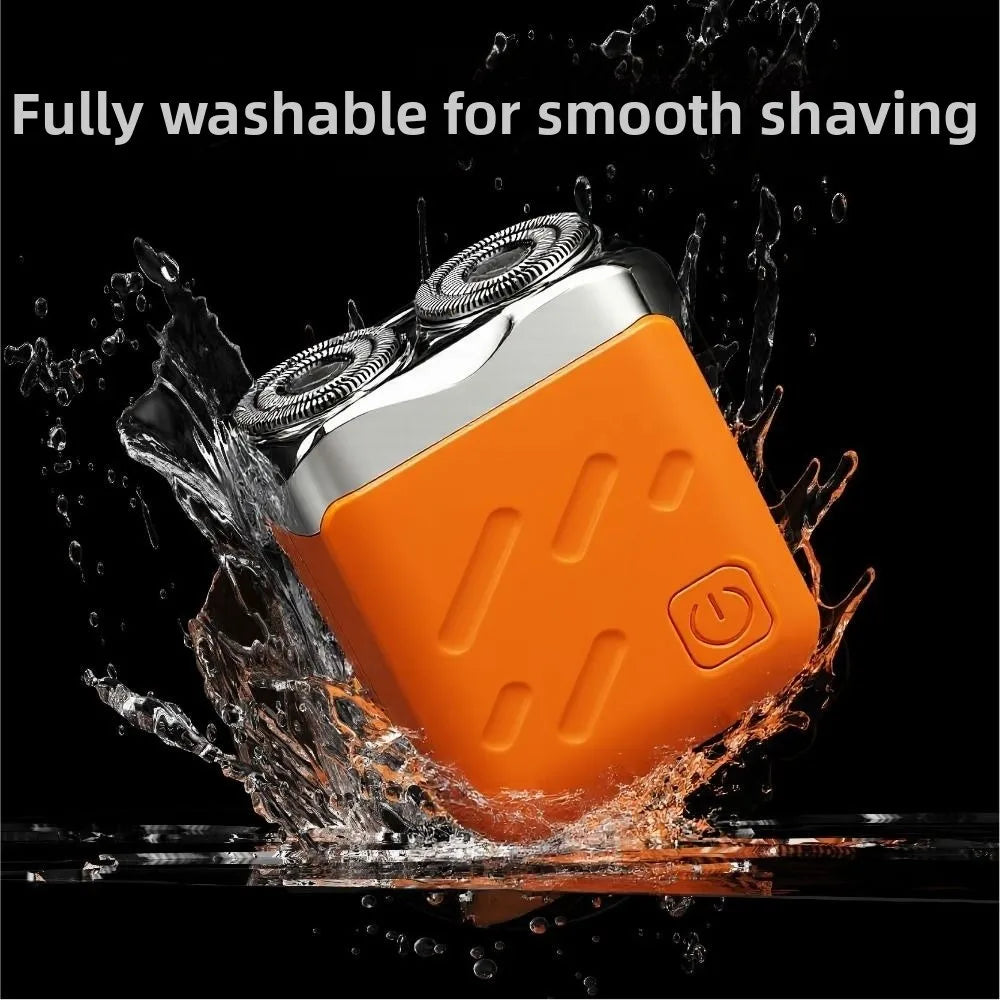USB Rechargeable Mini Electric Shaver – Dry & Wet Trimmer