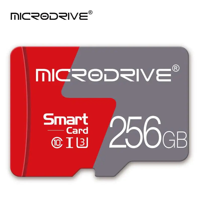 MicroDrive Micro SD Card Class 10 U3 V30 | 4GB–256GB Micro SD Card PRIMED 256GB