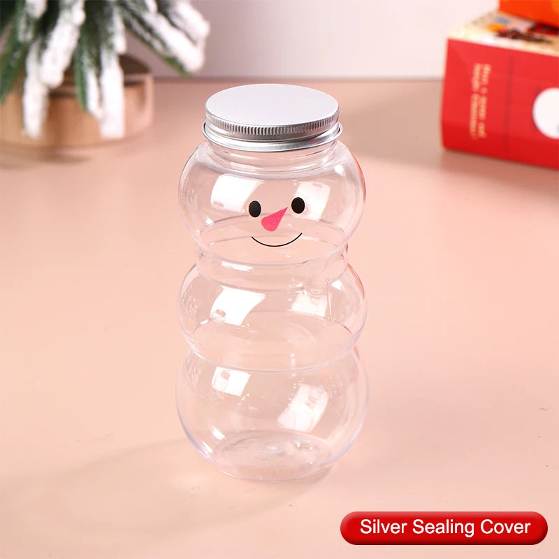 Transparent PET Juice Bottle Sealed Cap 350ml 500ml | Cold Drinks