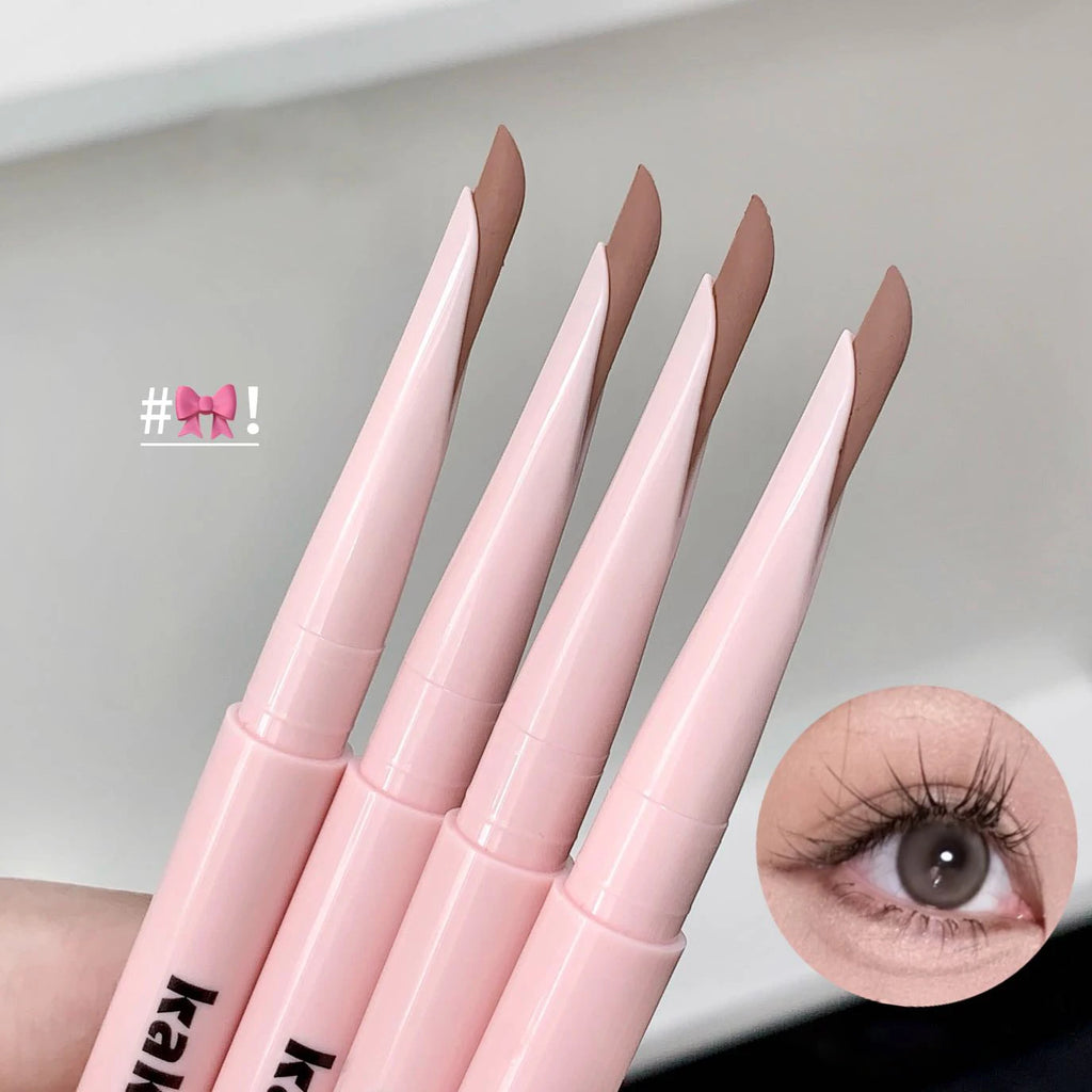Double-End Lying Silkworm Eyeliner & Glitter Eyeshadow Pencil Eyeliner Eyeshadow Pencil PRIMED