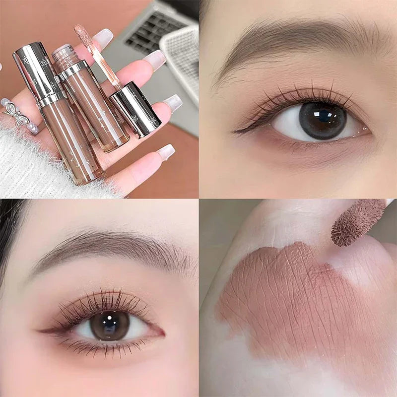 Matte Liquid Eyeshadow – Soft Mist, Long-Lasting, 4 Shades Liquid Eyeshadow PRIMED 03