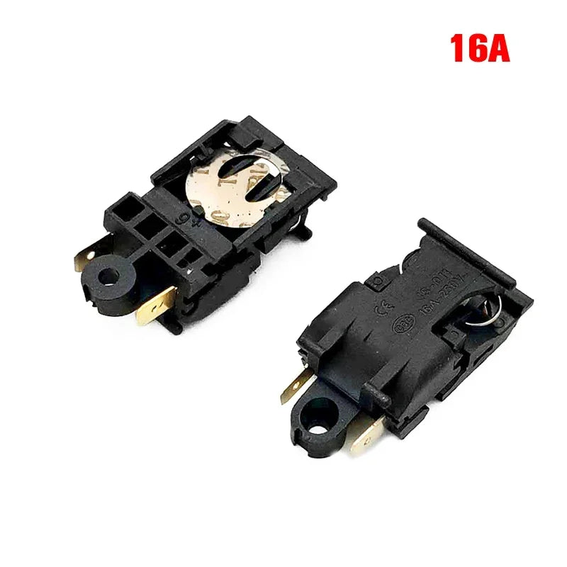 Electric Kettle Thermostat Switch 250V 13A Black Replacement Part