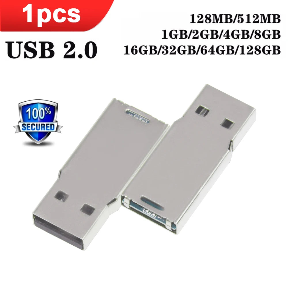 Wholesale USB 2.0 Flash Drives 50/100 Pack 128MB–64GB Bulk USB Flash Drive PRIMED