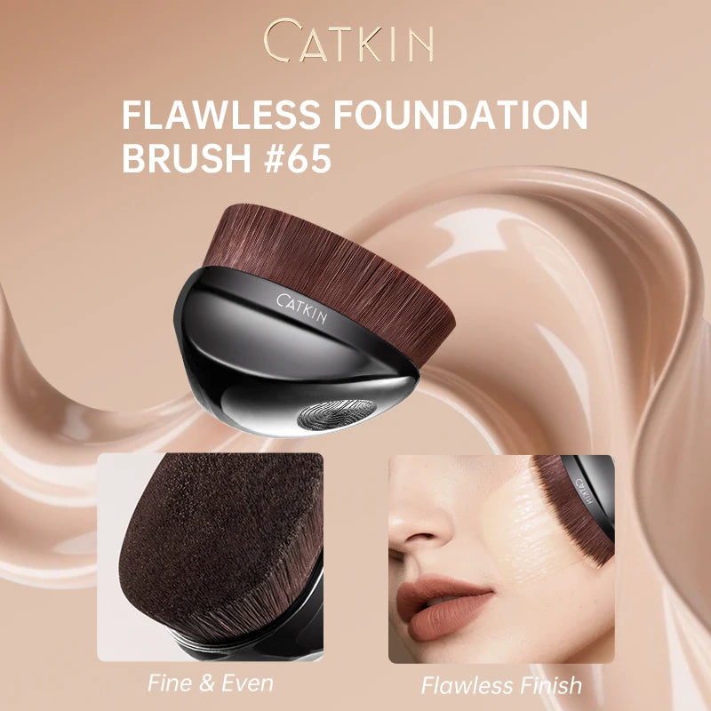 CATKIN Flat Top Foundation Brush – Soft & Cruelty-Free