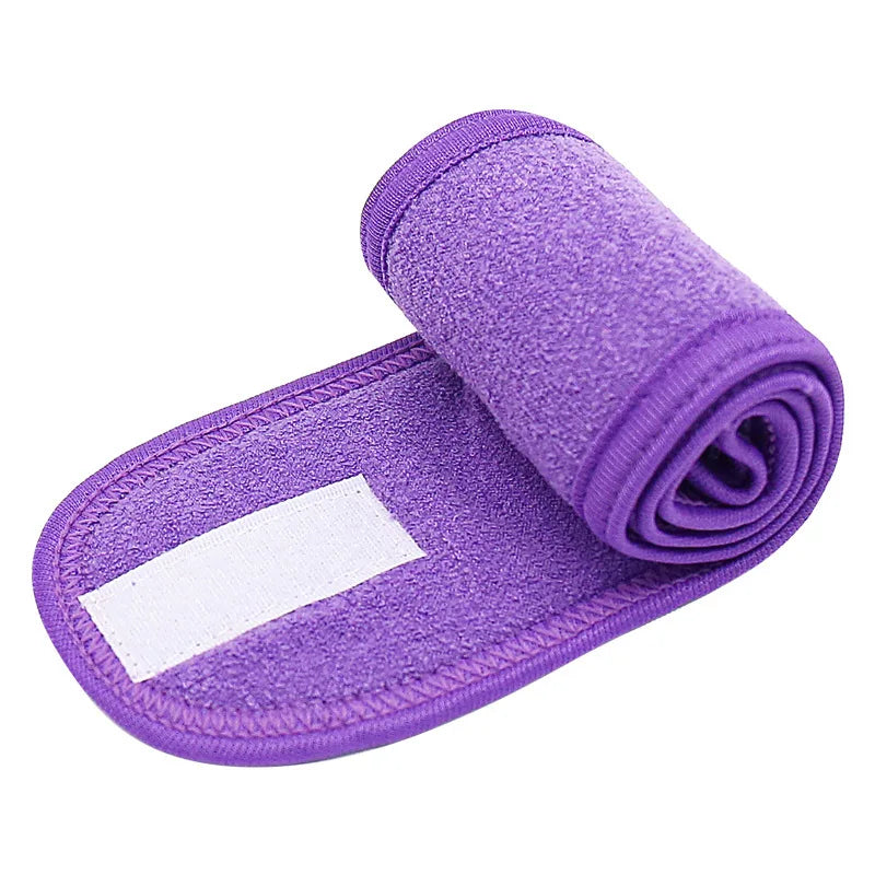 Adjustable Spa Headband – Lash Extension & Facial Accessory Spa Headband PRIMED Purple