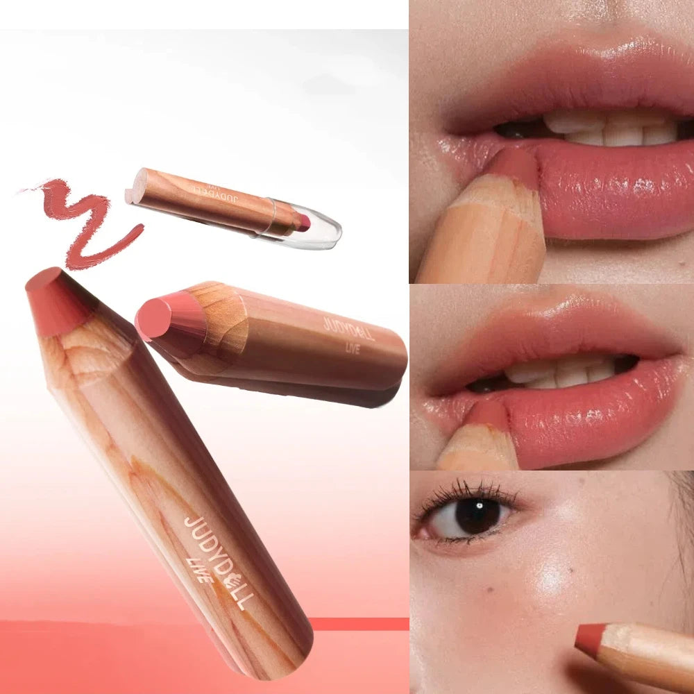 Judydoll Lip & Cheek Tint Pen – Waterproof Long-Lasting Color Lip & Cheek Tint PRIMED