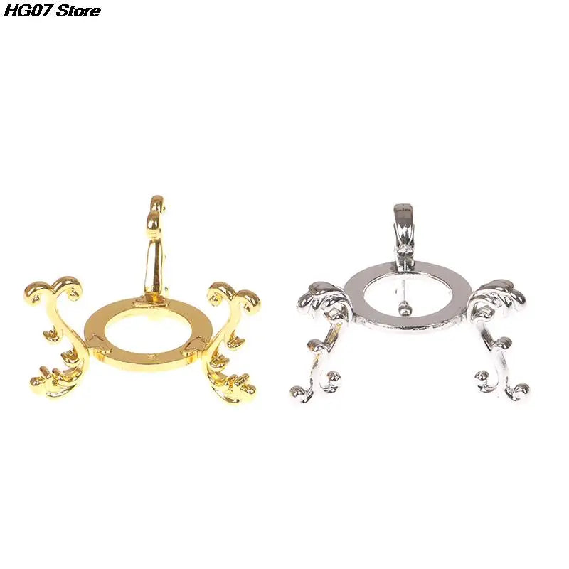 European Metal Crystal Ball Stand & Gemstone Egg Display Base Ornament Display Stand PRIMED