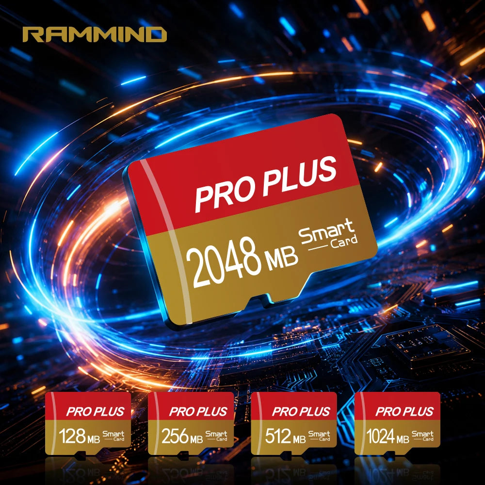 RAMMIND Micro SD TF Card 128MB–2GB High-Speed V10 Memory Card Flash Memory Card PRIMED
