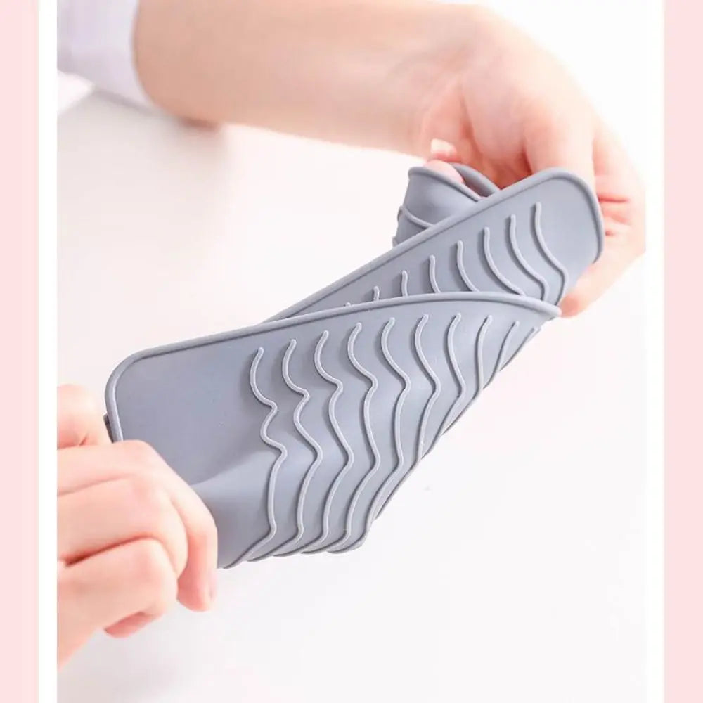 Silicone Heat Resistant Mat for Curling Iron & Straightener