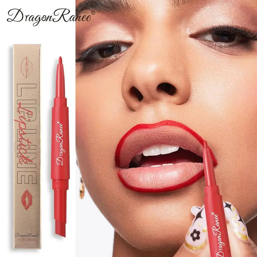 Dragon Ranee 2-in-1 Matte Lip Liner & Lipstick | Long Lasting Lip Liner Lipstick PRIMED