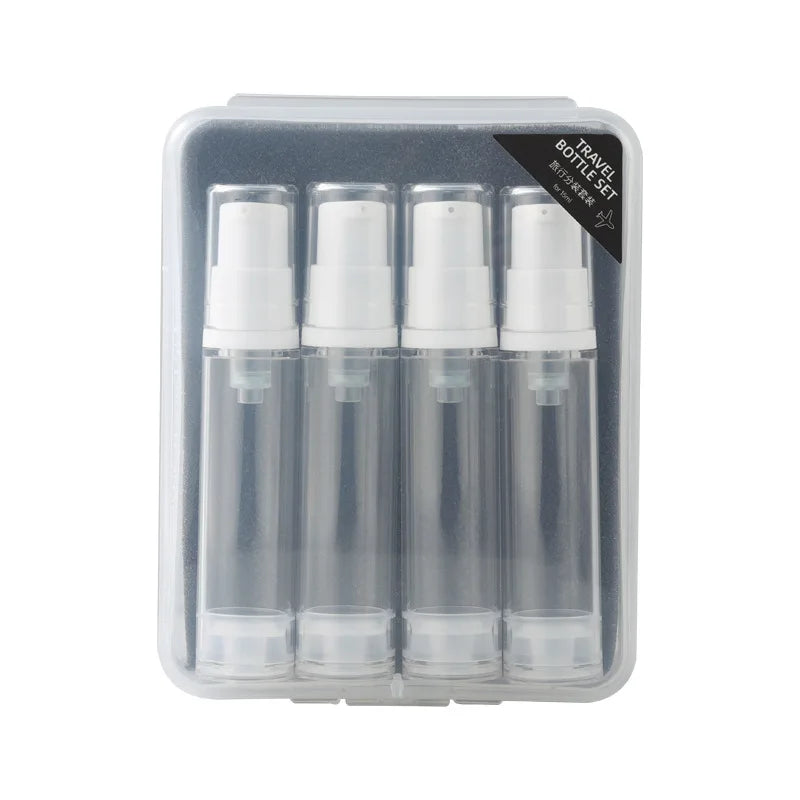 Travel Bottle Set – Portable 10ml Spray & Lotion Bottles