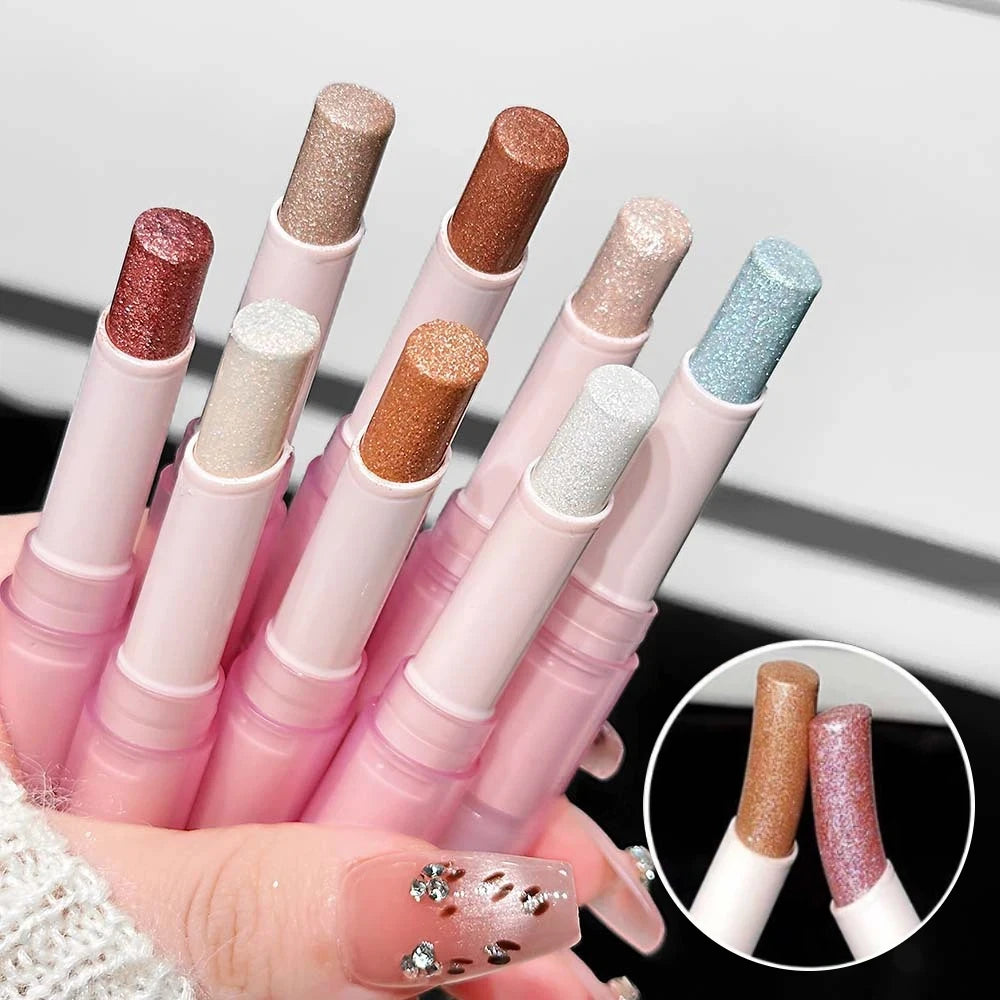Shimmer Highlighter Stick – Diamond Glitter Eyeshadow Pencil