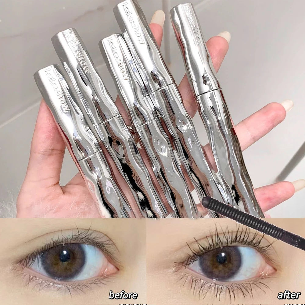 Silver Silk Fiber Mascara – Waterproof Curling & Lengthening