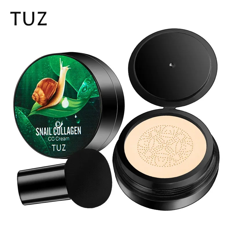 Snail Collagen BB Cream Air Cushion Foundation CC Concealer