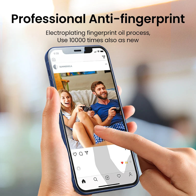 UGREEN 9D iPhone Screen Protector – 9H Tempered Glass Full Cover Tempered Glass Screen Protector PRIMED