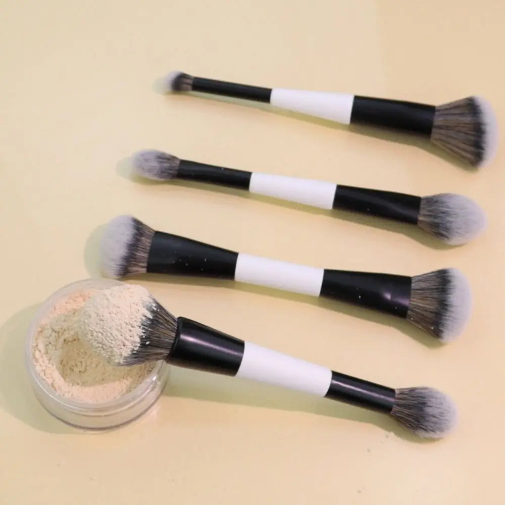 Dual-Ended F4 Contour & Blush Brush | Synthetic Makeup Tool