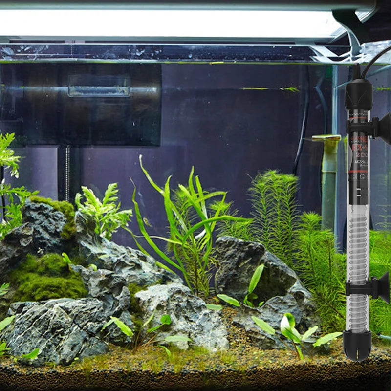 Submersible Glass Aquarium Heater Rod 25–300W | EU Plug Aquarium Heater Rod PRIMED