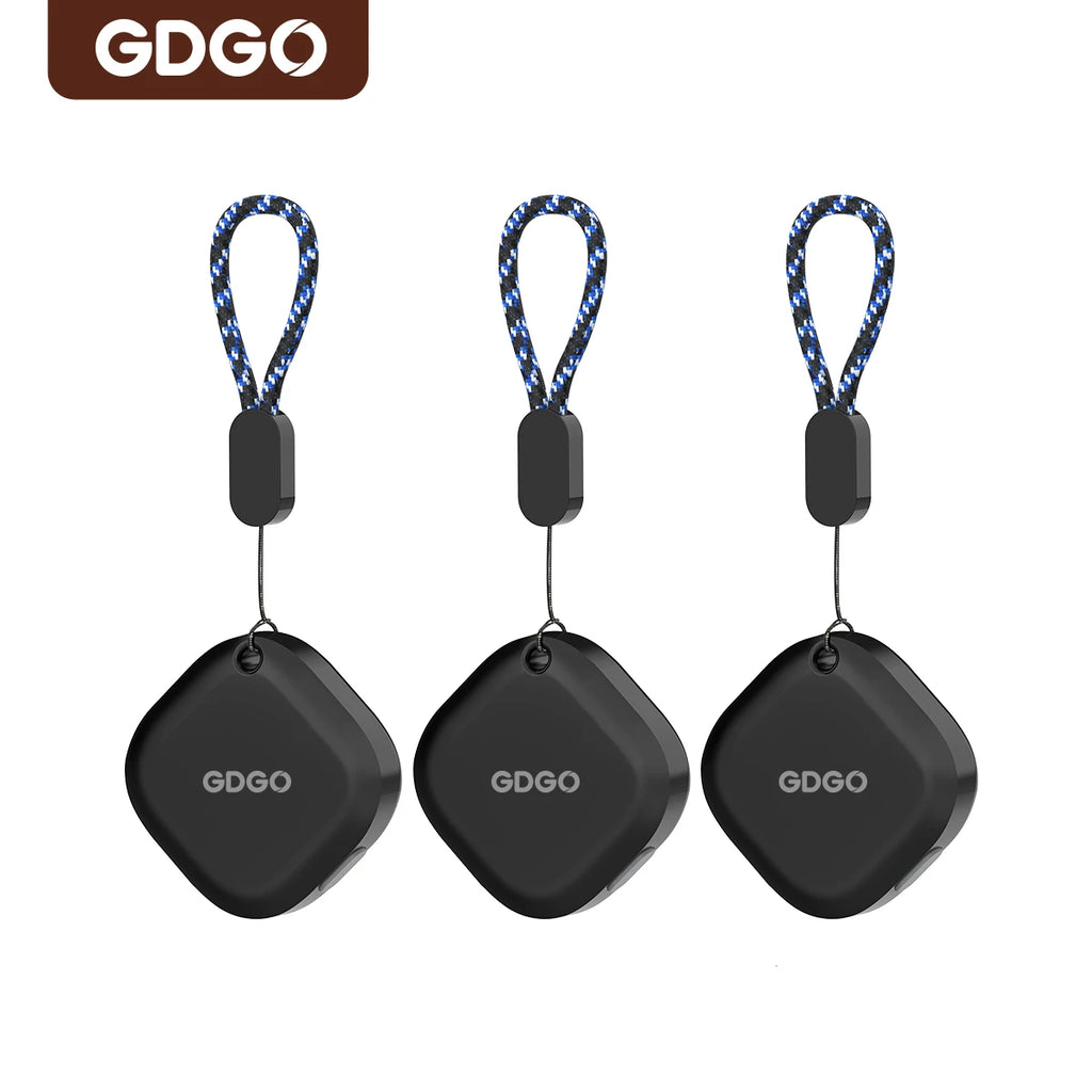 GDGO Bluetooth Tracker SmartTag – iOS & Android Item Finder Bluetooth Item Tracker PRIMED 3PCS