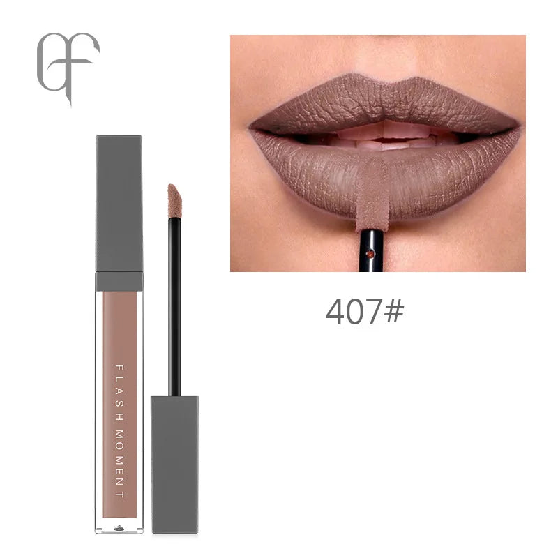 Pudaier 16 Colors Matte Liquid Lipstick – Waterproof Lip Gloss