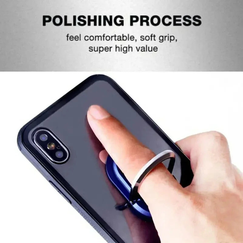 Universal Foldable Finger Ring Phone Holder & Car Vent Stand Phone Ring Holder PRIMED