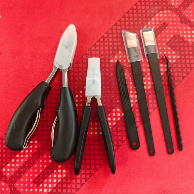Stainless Steel Pedicure Kit – Nail Clipper Set 2/5 Pc Nail Care Kit PRIMED
