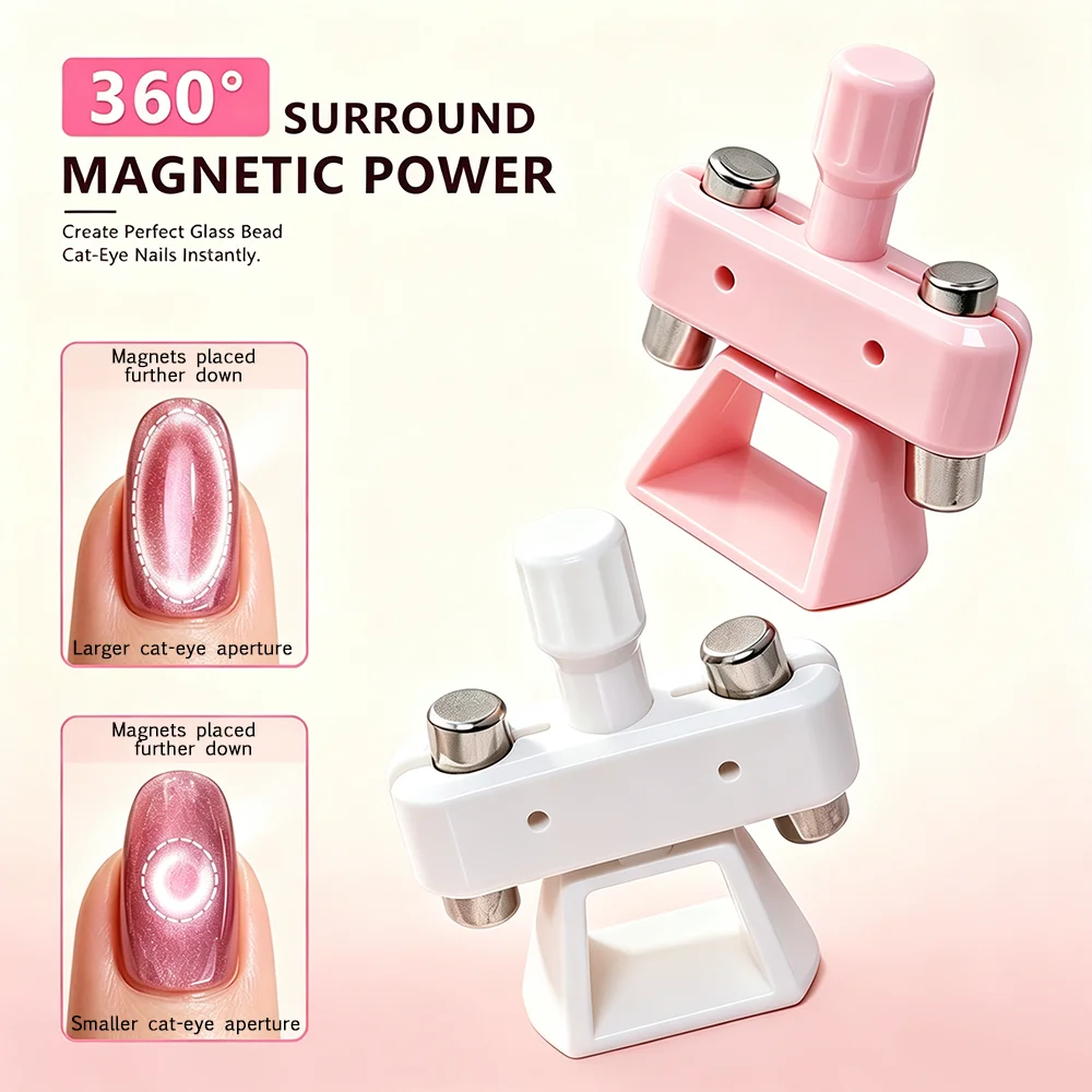 Rotating Cat Eye Nail Magnet Gyroscope Tool – Glass Bead Art