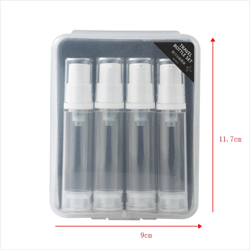 Travel Bottle Set – Portable 10ml Spray & Lotion Bottles
