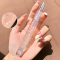 Blue Diamond Clear Lip Gloss – Pearly Glaze & Jelly Oil Balm Lip Gloss PRIMED 1pcs