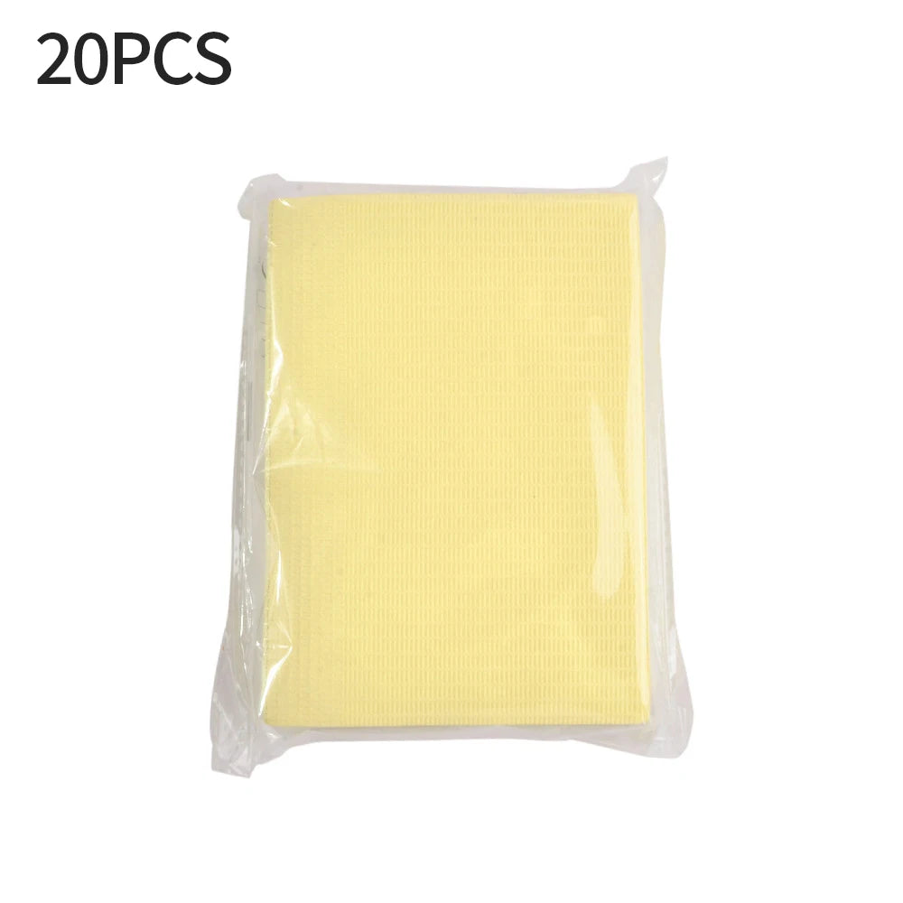 20pcs Disposable Nail Art Table Mats – Waterproof Manicure Pads