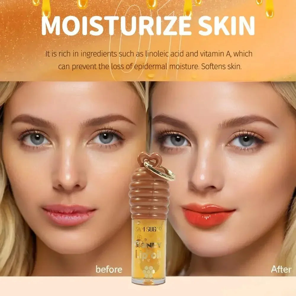 SAM SUGAR Honey Essence Lip Oil | Hydrating Glaze 6ml