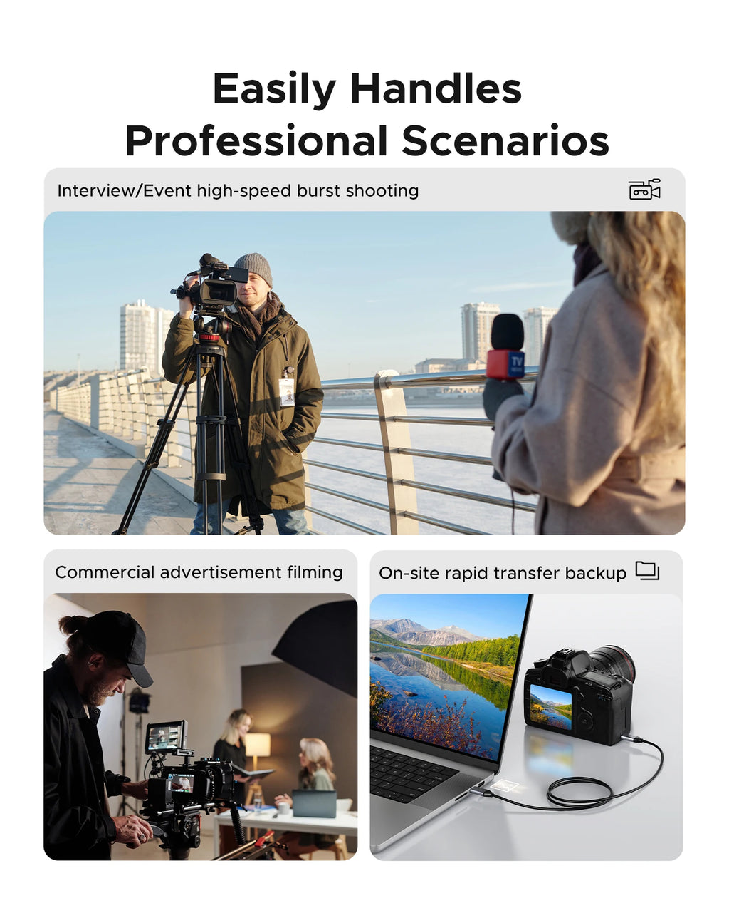 ORICO SD90 SDXC UHS-II V90 Memory Card – 300MB/s, 8K SD Memory Card PRIMED
