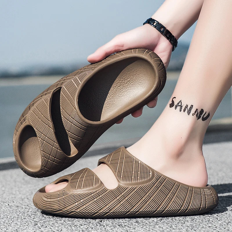 LETCOMFIT EVA Cloud Slides – Non-Slip Cushion Sandals Unisex EVA Cloud Slides PRIMED