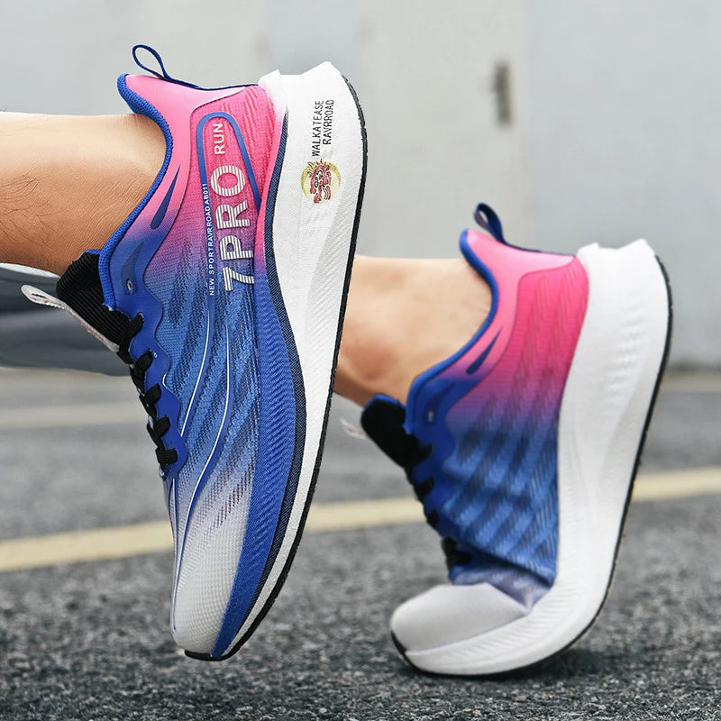 LETCOMFIT Men's Carbon Plate Running Shoes | Non-Slip & Breathable Men's Running Shoes PRIMED