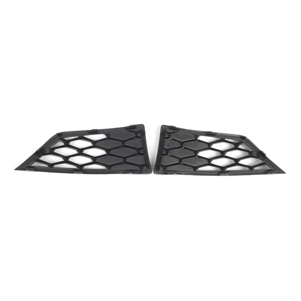 SEAT Leon Cupra Fog Light Grille Bezel Pair 2012–2017 | ABS Bumper Grille Cover PRIMED