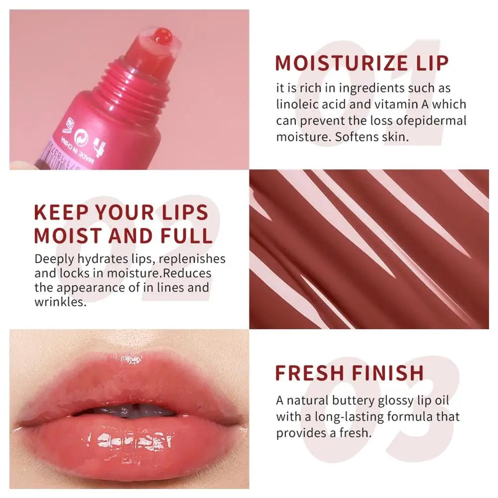 SAM SUGAR Pearl Chain Lip Gloss Butter Balm – Mirror Shine