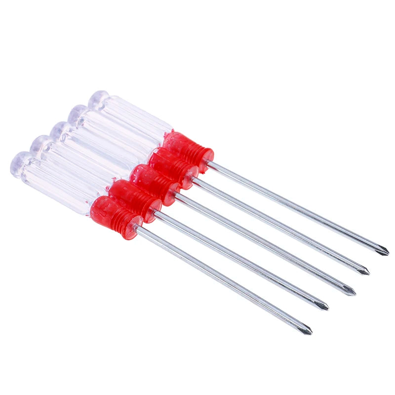 5-Piece 125mm Precision Screwdriver Set – Flathead & Phillips