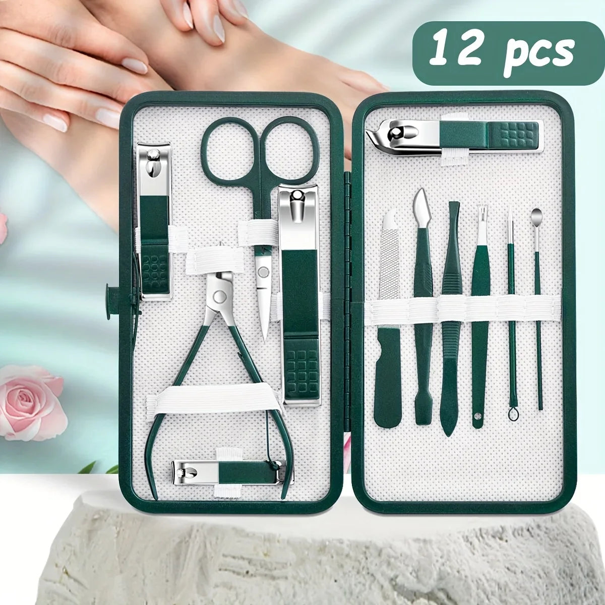 Stainless Steel Nail Clippers & Pedicure Manicure Set
