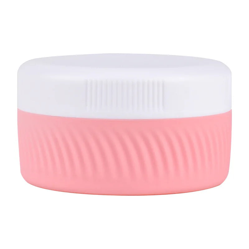 Silicone Refillable Travel Bottle – Leak-Proof Cosmetic Jar