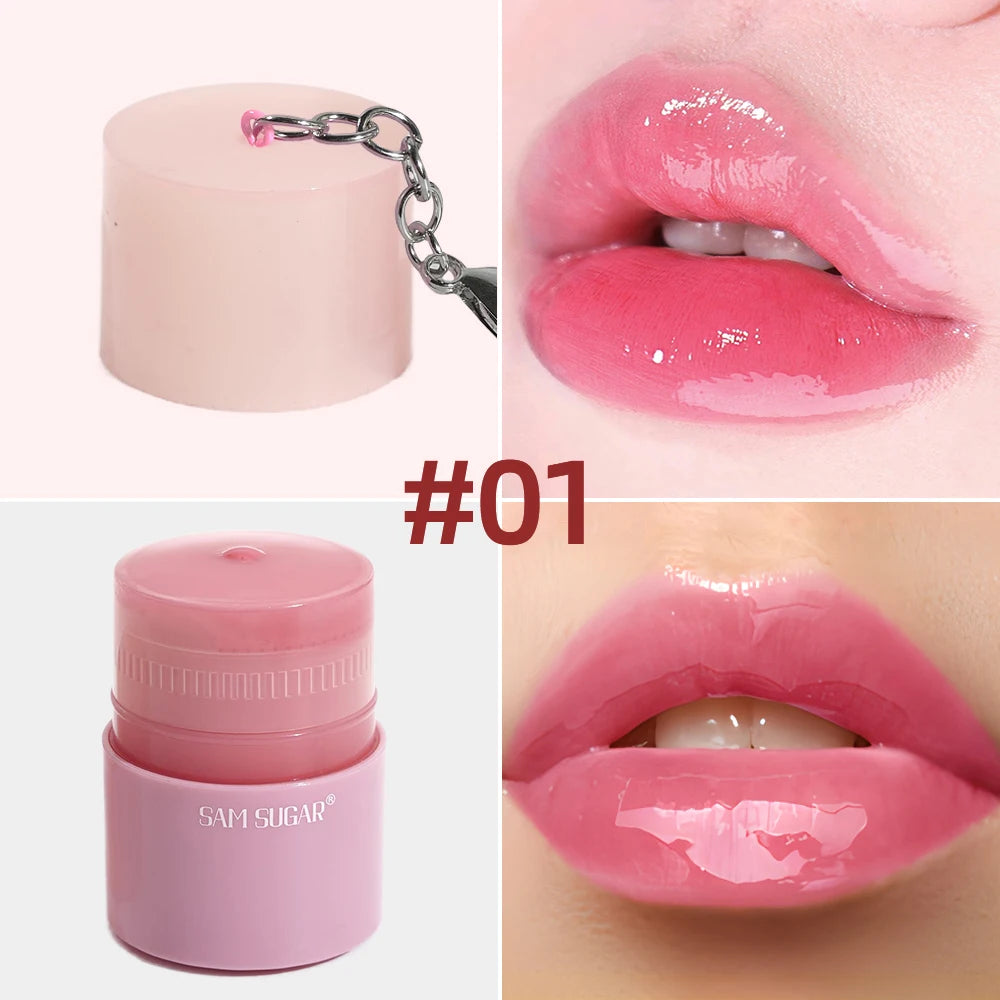 SAM SUGAR Rotating Honey Lip Gloss – Waterproof & Moisturizing