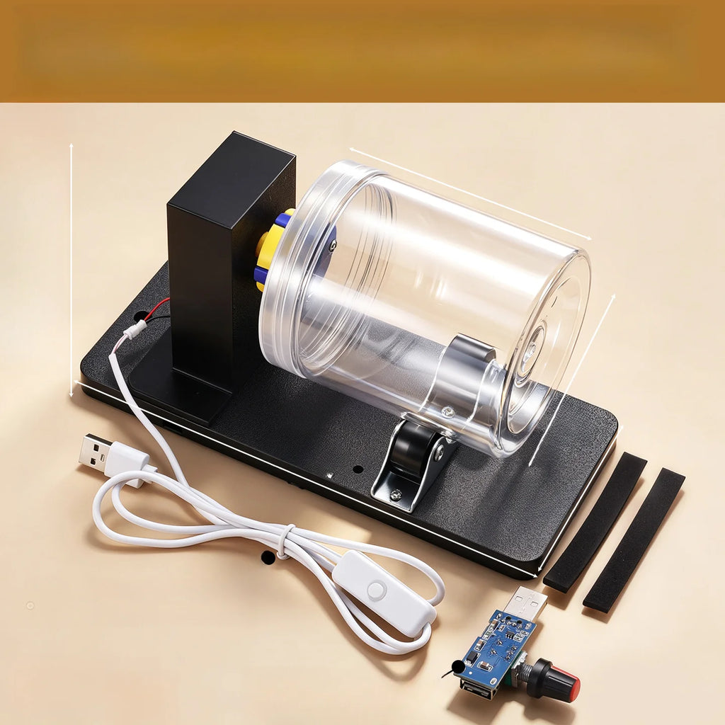 USB Gemstone & Bead Polishing Machine – Stable Metal Frame