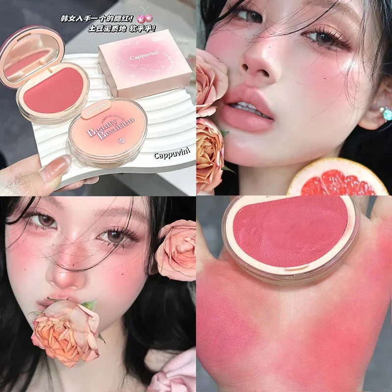 Soft Mist Blush Palette – Matte Cheek Tint & Contour