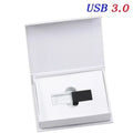 JASTER Crystal USB 3.0 Flash Drive 4GB–128GB | Custom Logo Crystal USB Flash Drive PRIMED 4GB black with box CN