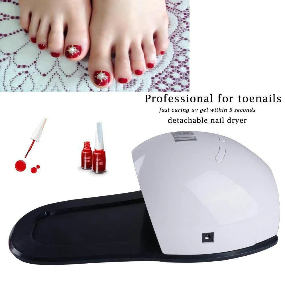 48W UV LED Nail Lamp – Professional Gel Polish Curing Dryer UV LED Nail Lamp PRIMED