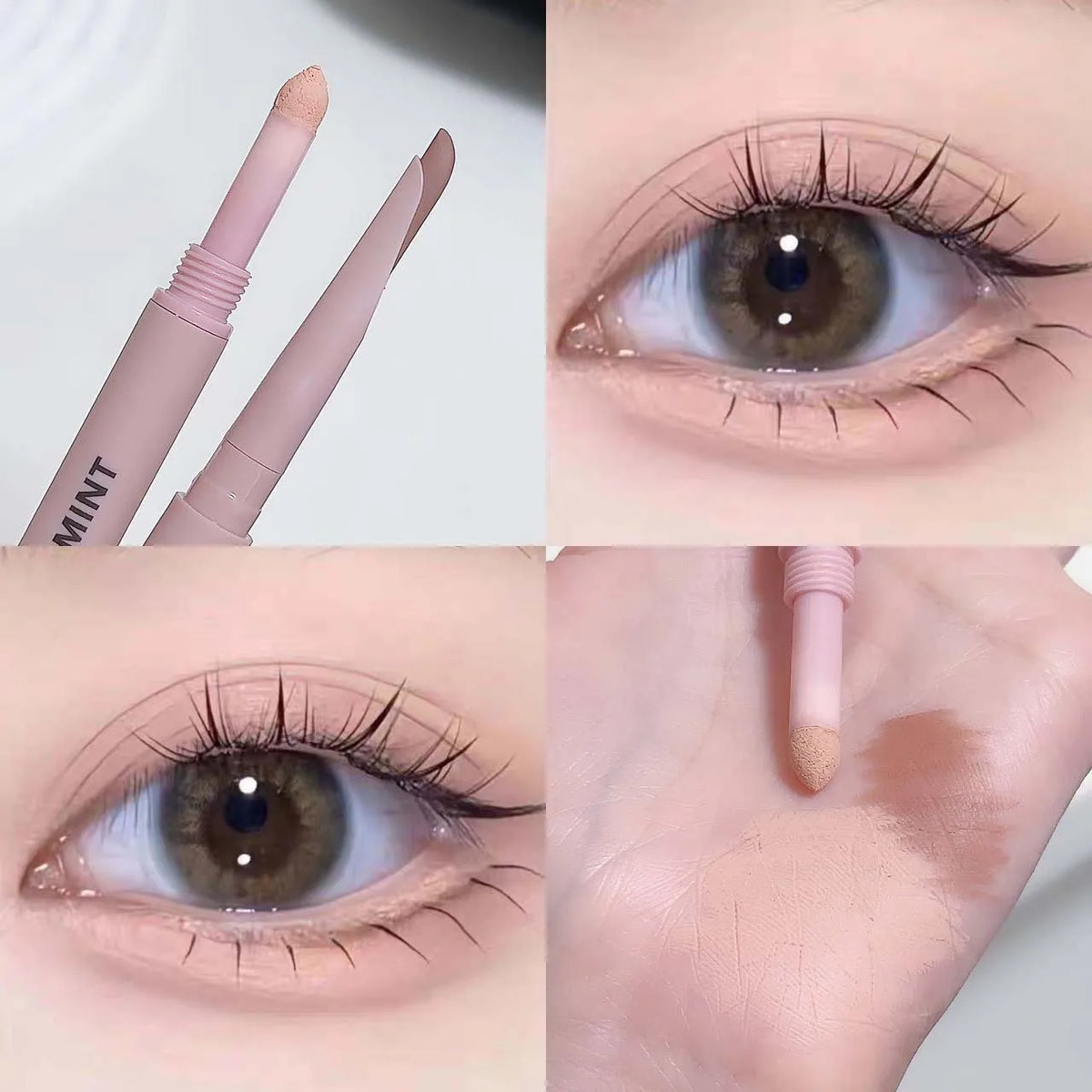 Double-Ended Eyeliner & Glitter Eyeshadow Pen | Waterproof Eye Makeup Pen PRIMED 01