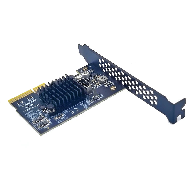 USB 3.2 Gen2x2 20Gbps Type-E PCIe x4 Card – ASM3242 PCIe Expansion Card PRIMED