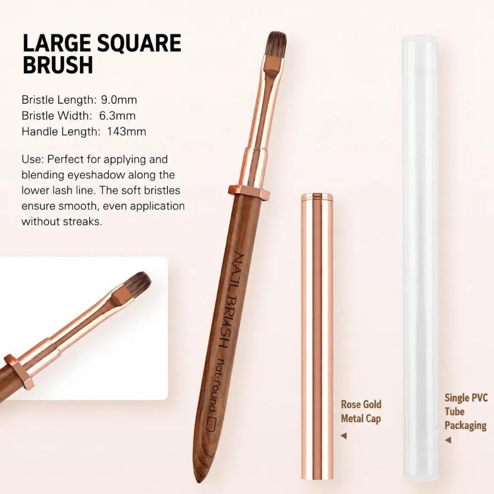 Sandalwood Handle Nail Art Detail Brush – Portable Nail Pen