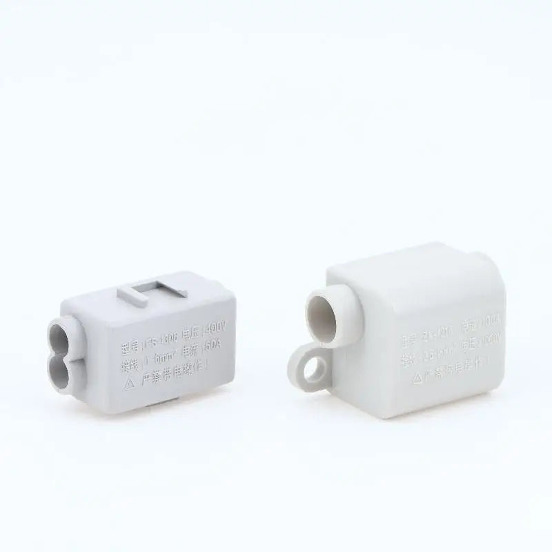 T-Type Wire Splitter Terminal Block 1-In 2-Out | 1–16mm²